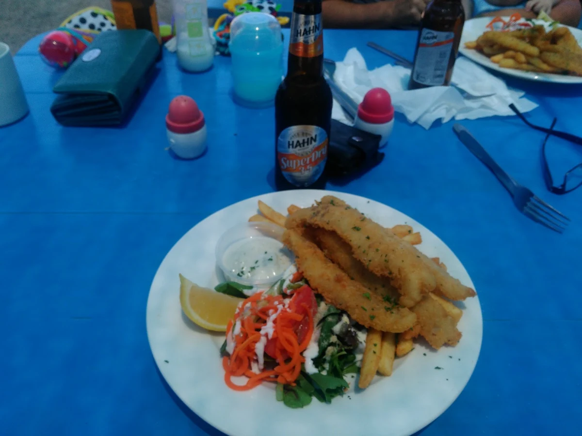 Fish Chips and Salad