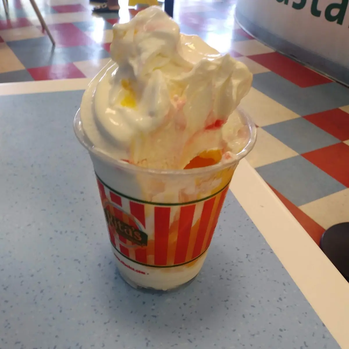 Mango & Strawberry Italian Ice