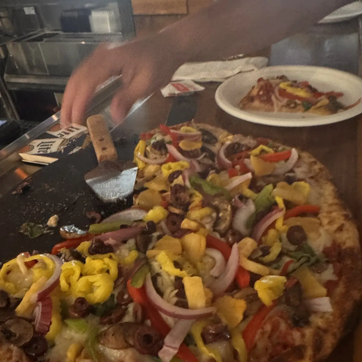 Veggie Pizza with Vegan Cheese