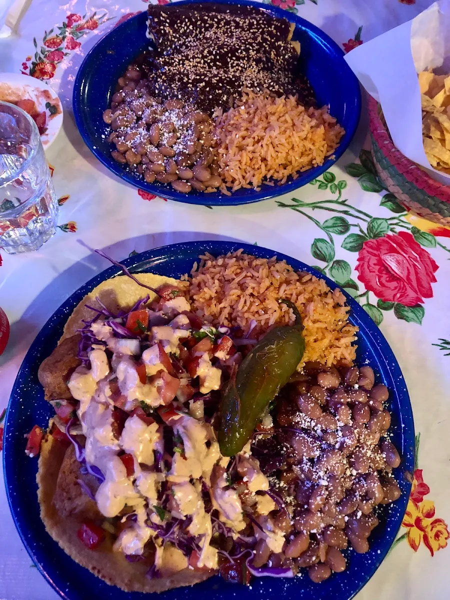 Mole Enchiladas