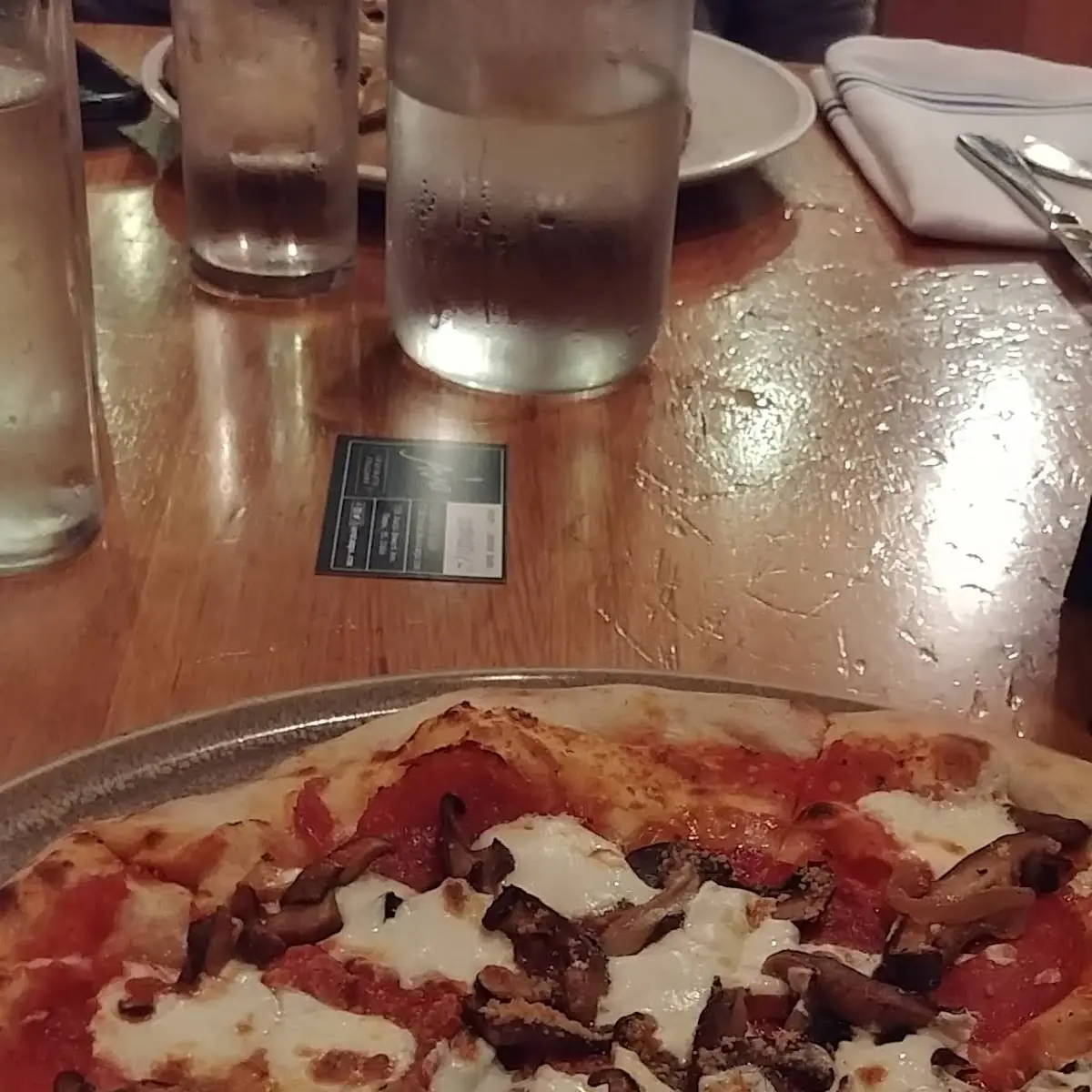 Mushroom Pizza