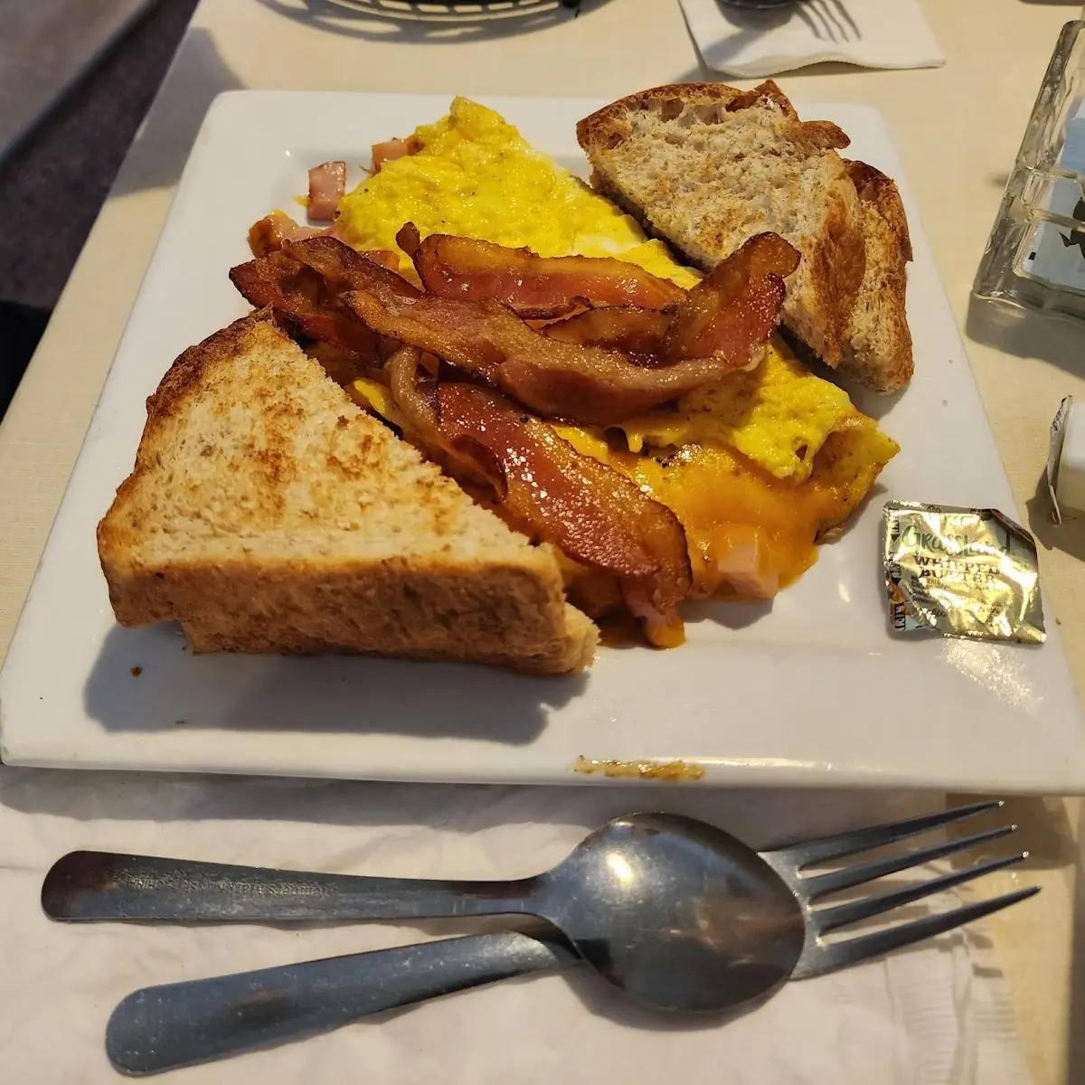 Ham and Cheese Omelette