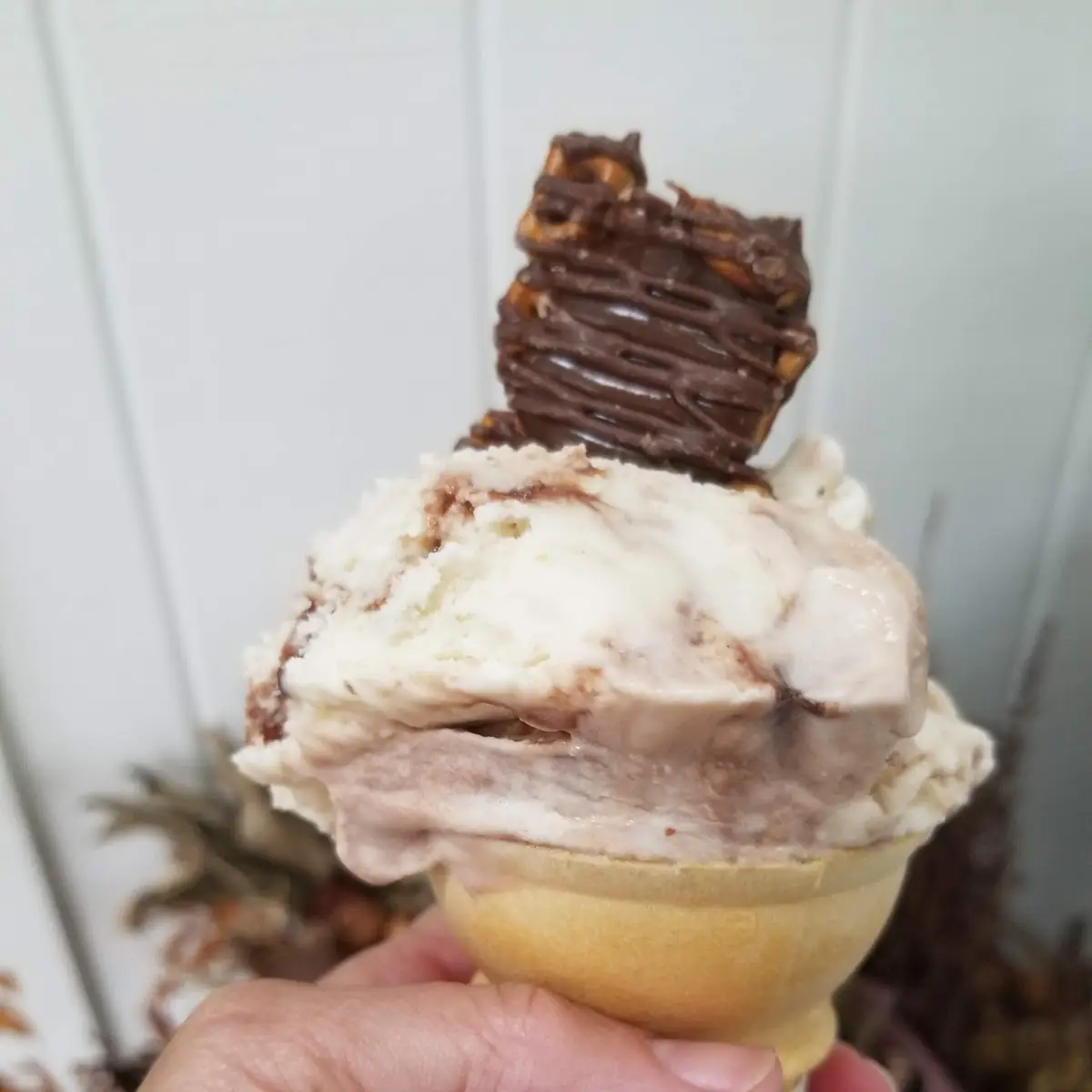 Peanut Butter Parfait Cone