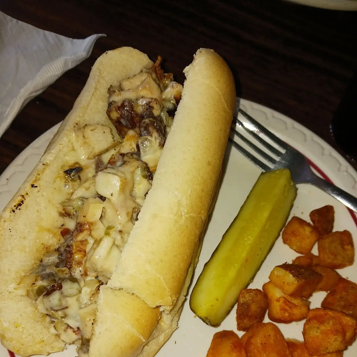 Chicken Philly Cheesesteak