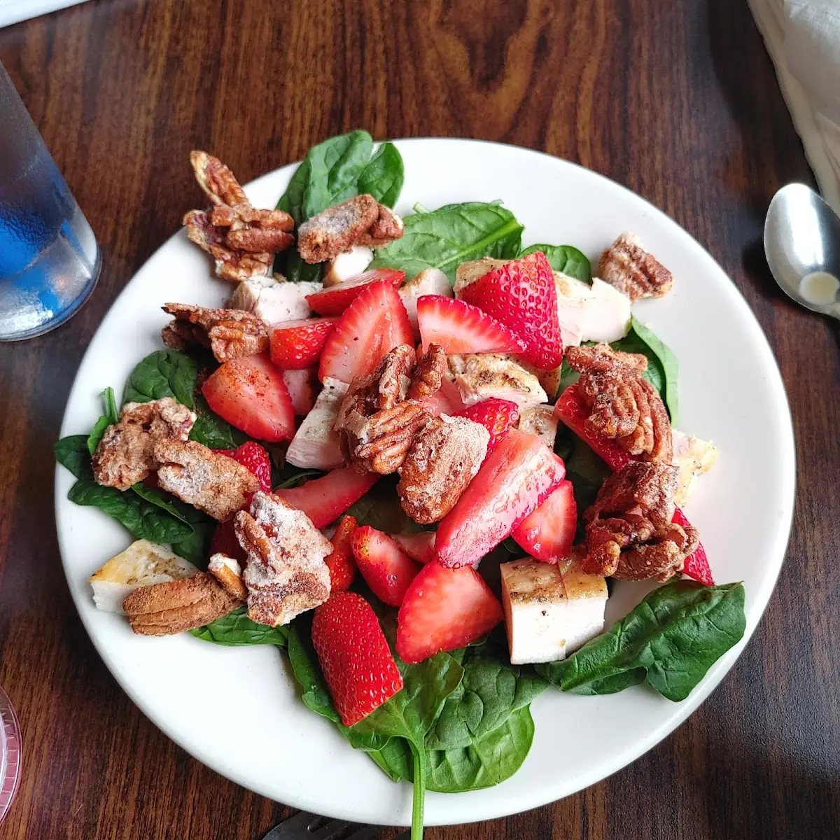 Strawberry Field Greens Salad