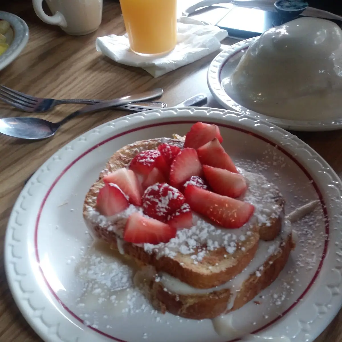 Strawberry Stuffed French Toast
