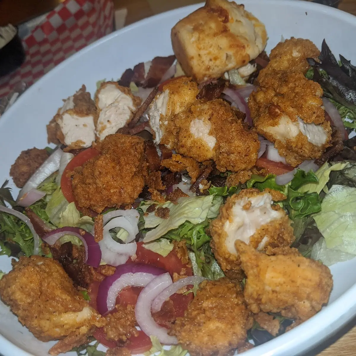 Fried Chicken Salad
