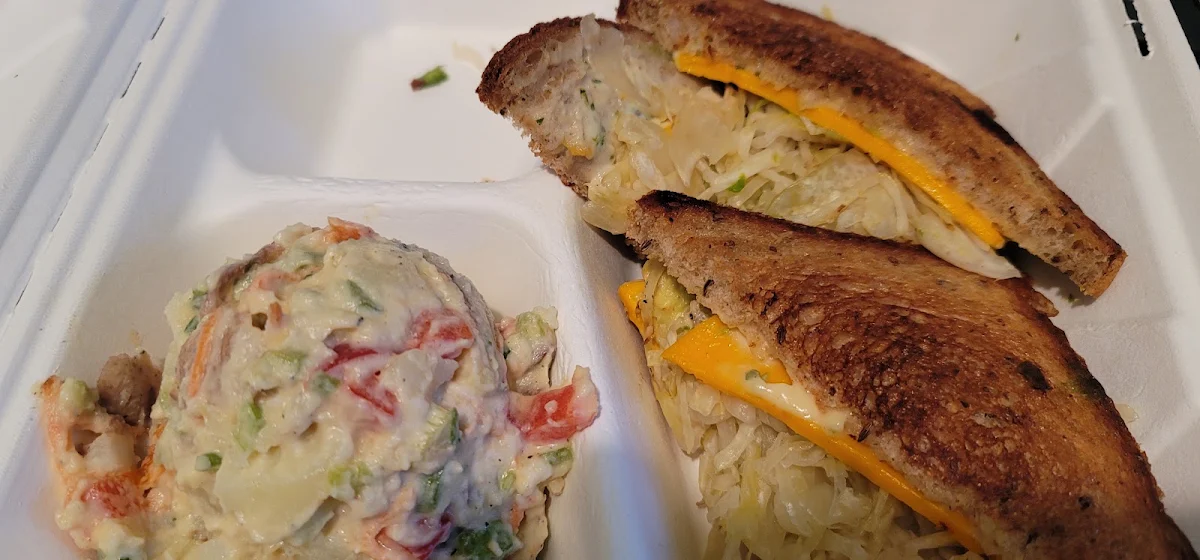 Avocado Reuben Vegan