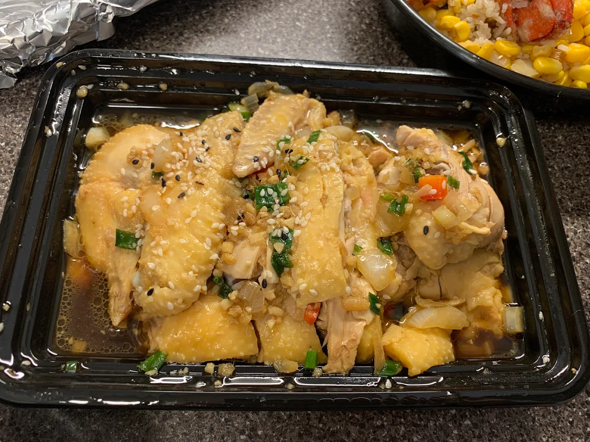 Chicken with Ginger and Onion Sauce
