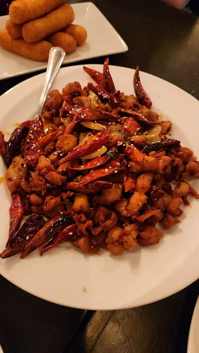 Diced Chicken with Chili Pepper