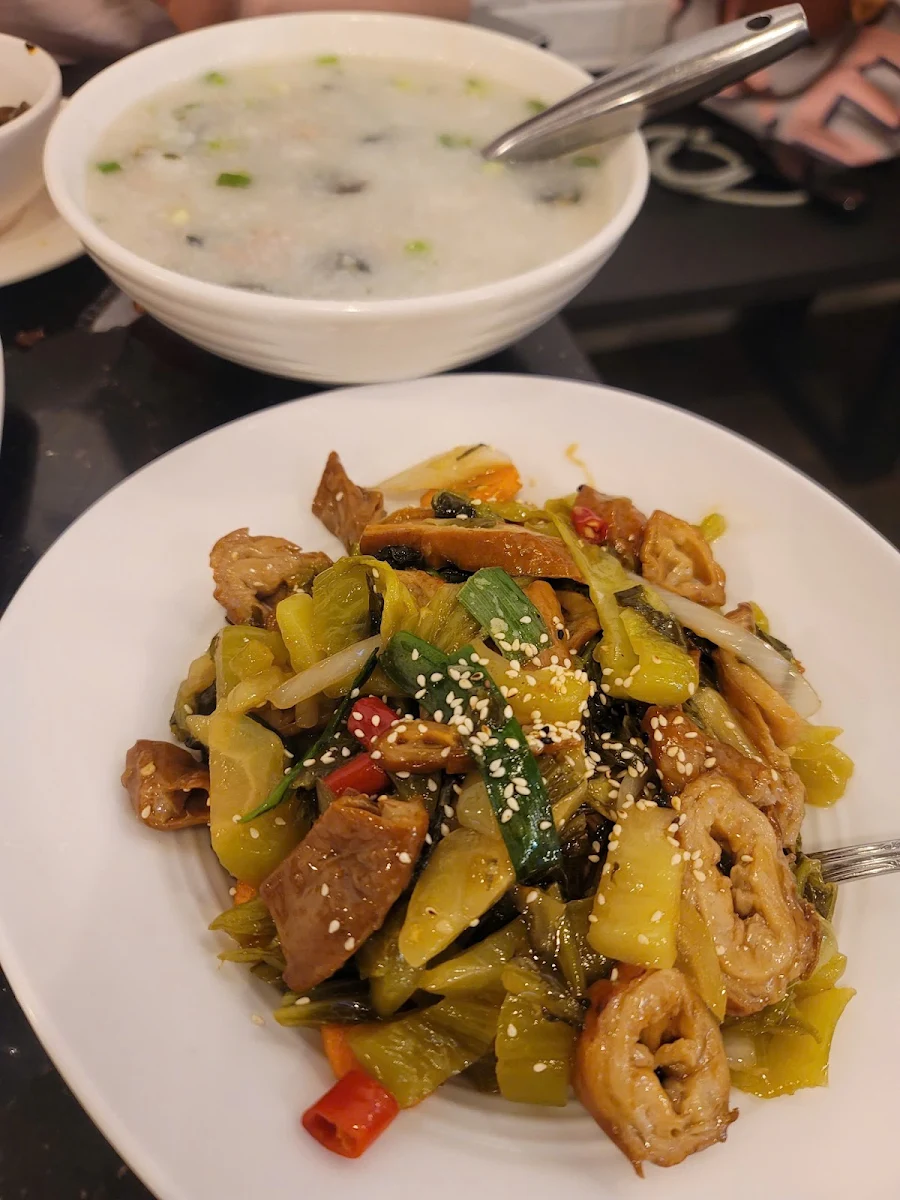 Stir-Fried Poke Intestine