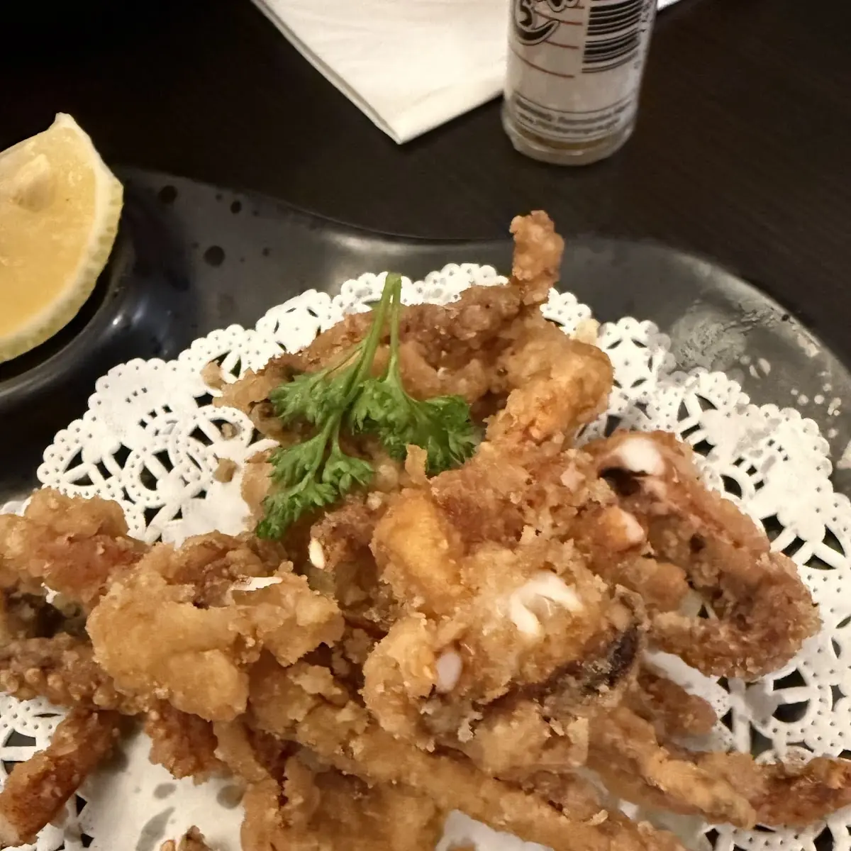 Fried Baby Octopus