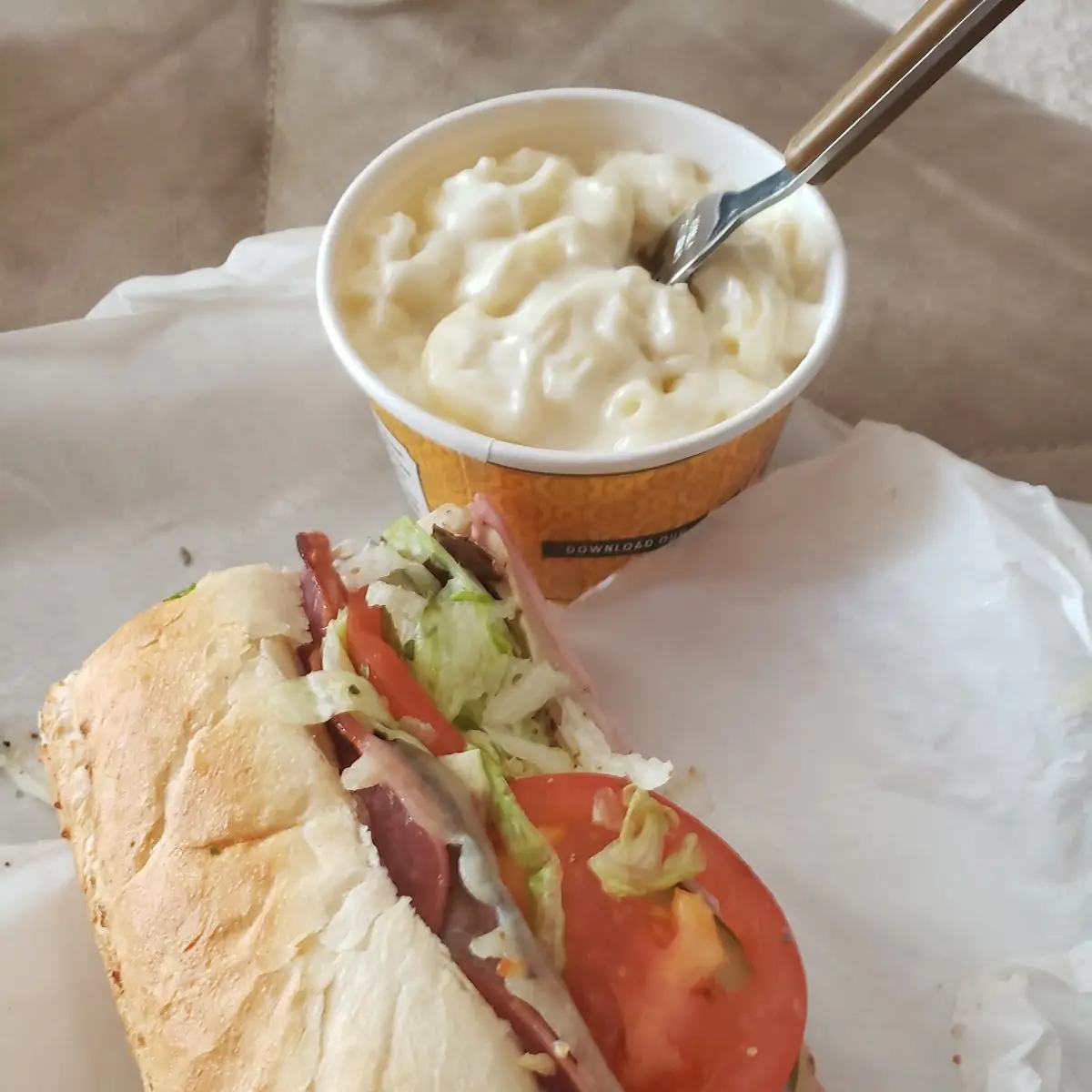 Turkey and Cheese Sandwich