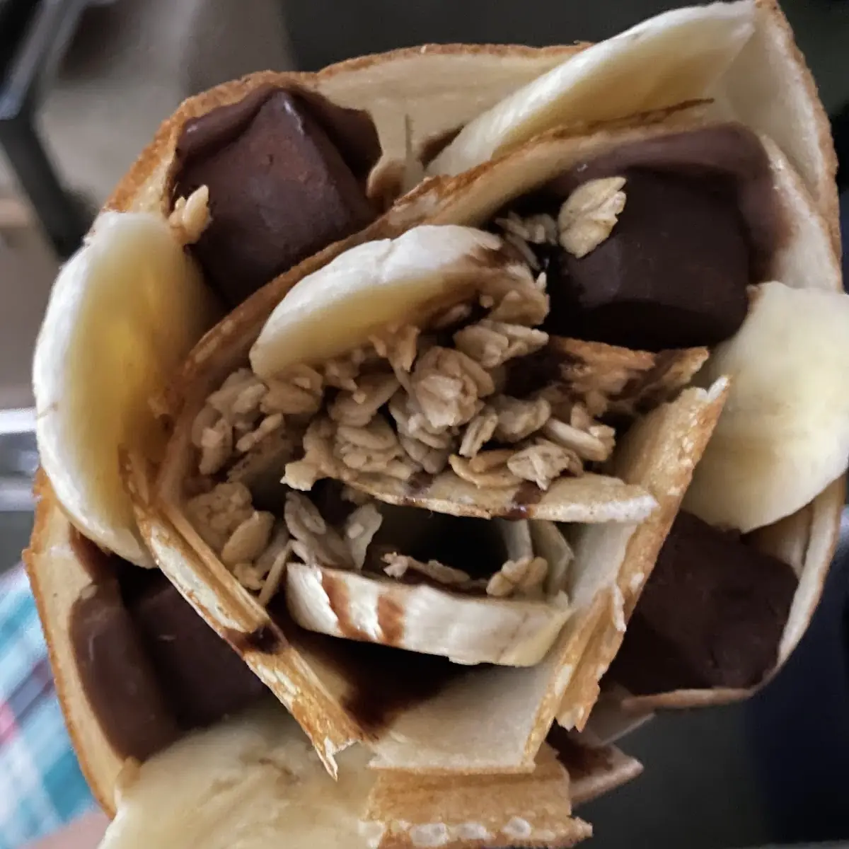 Banana Chocolate Crepe