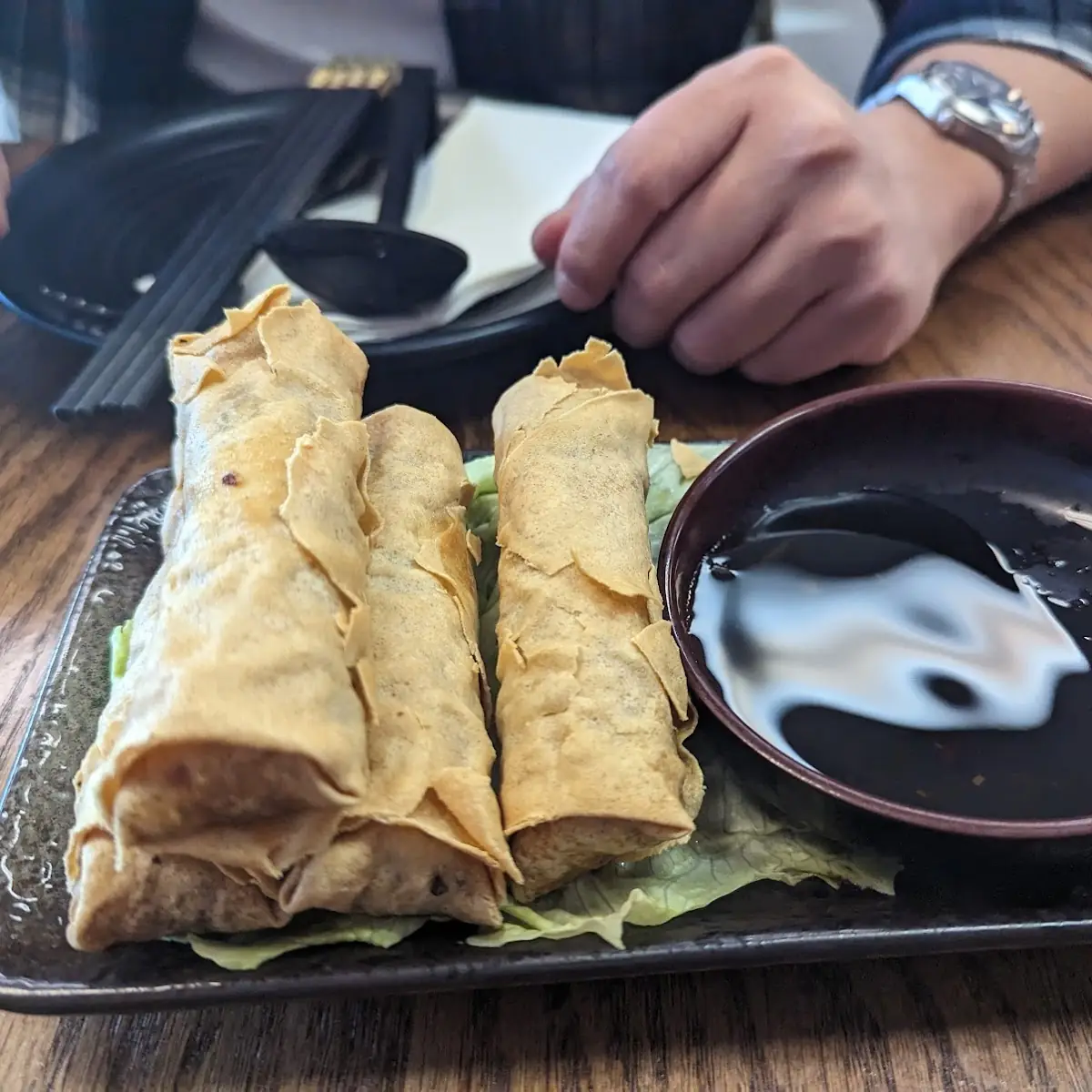 Shrimp Tempura Crepe