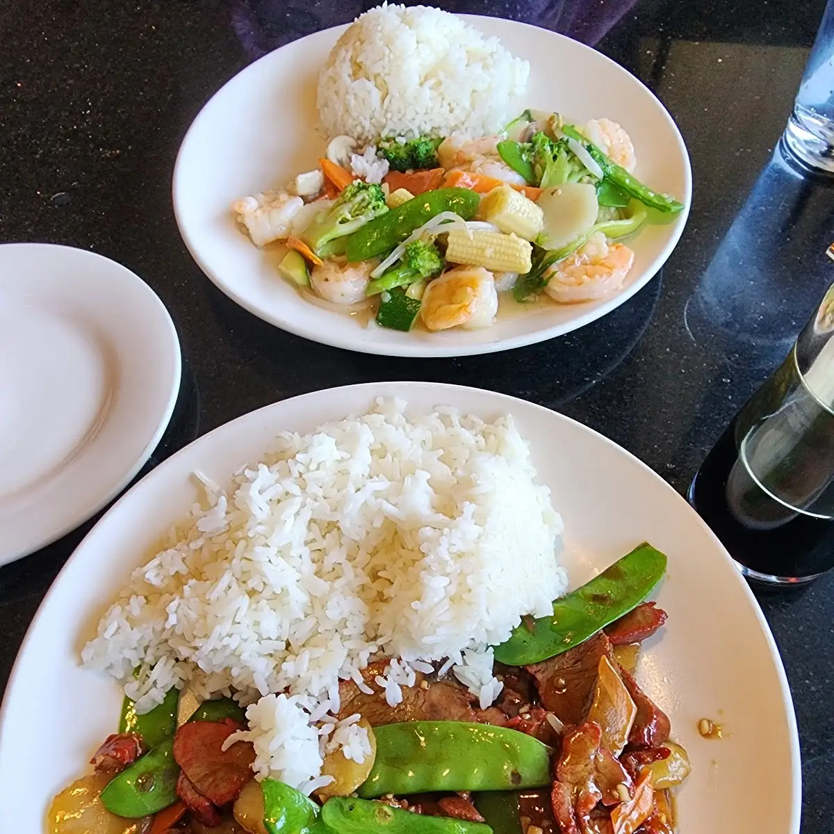 BBQ Pork w Snow Peas