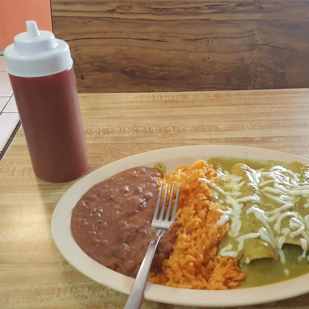 Spicy Chicken Enchilladas