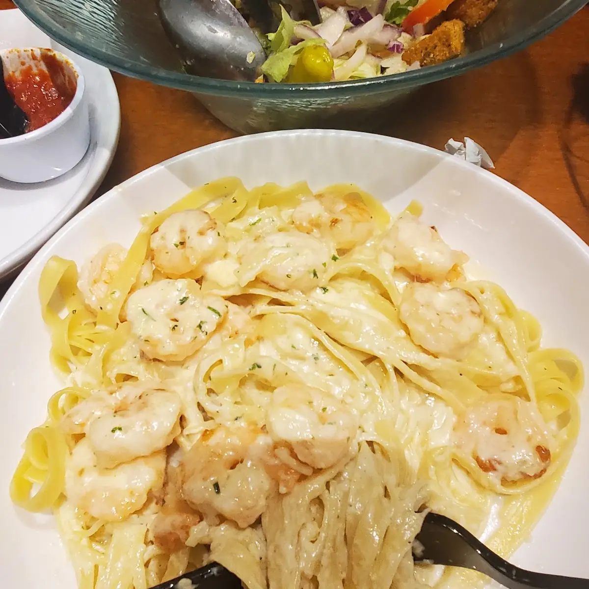 Shrimp Alfredo