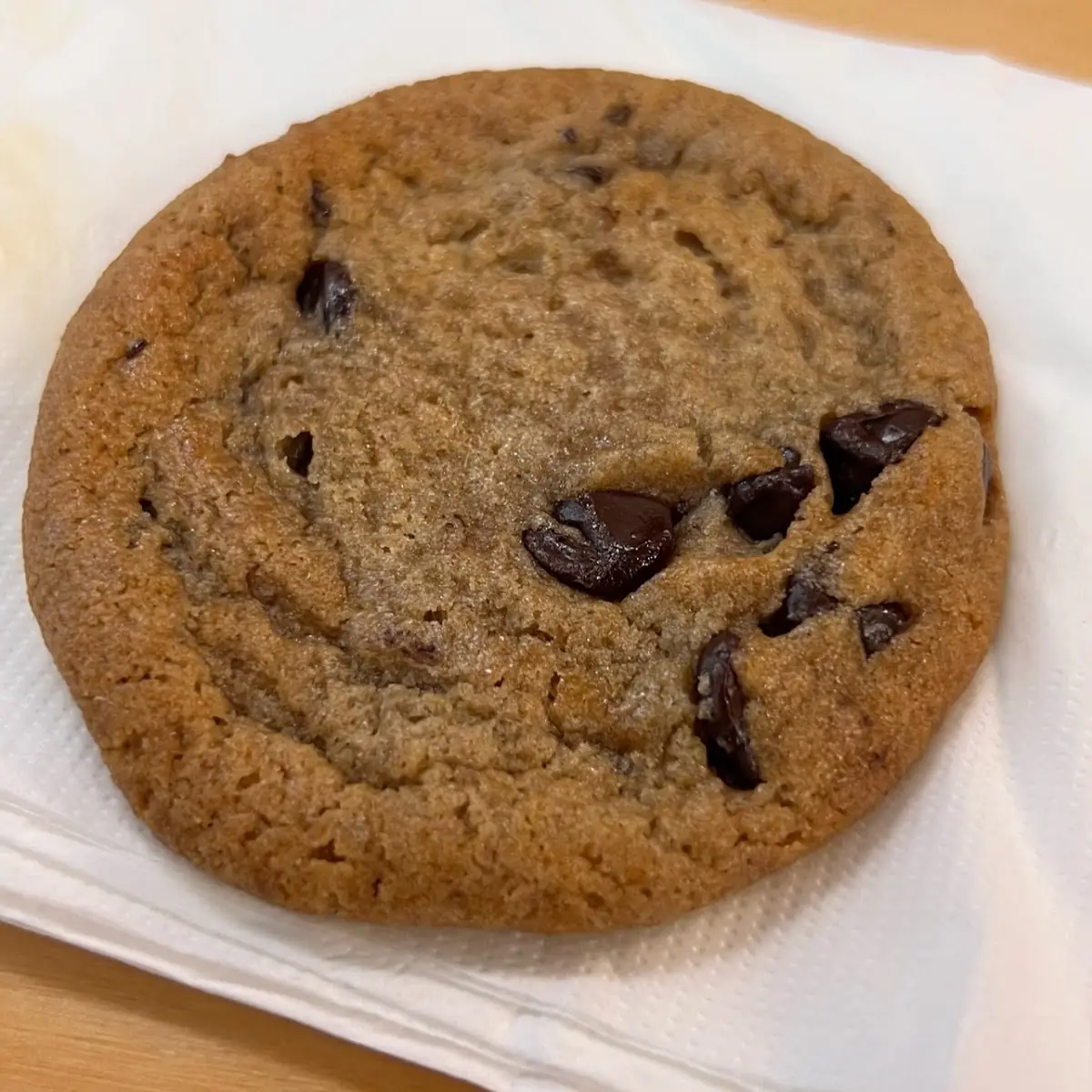 Vegan Chocolate Chip Cookie
