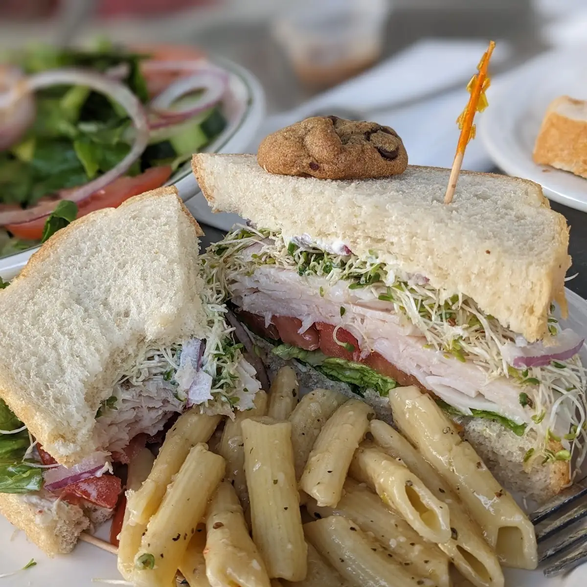Chicken Primavera Sandwich