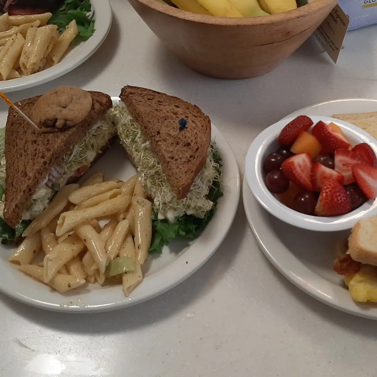 Tuna on Squaw and a Breakfast Sandwich
