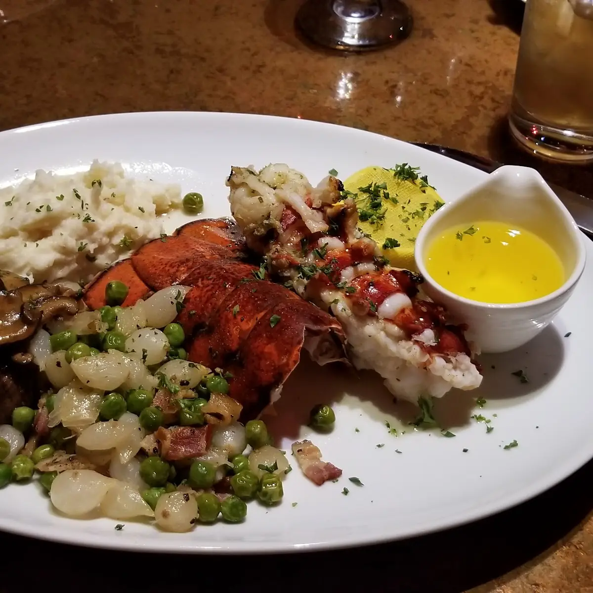 Filet Mignon & Lobster Tail Dinner