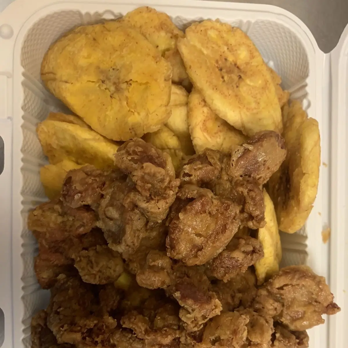 Fried Green Plantains