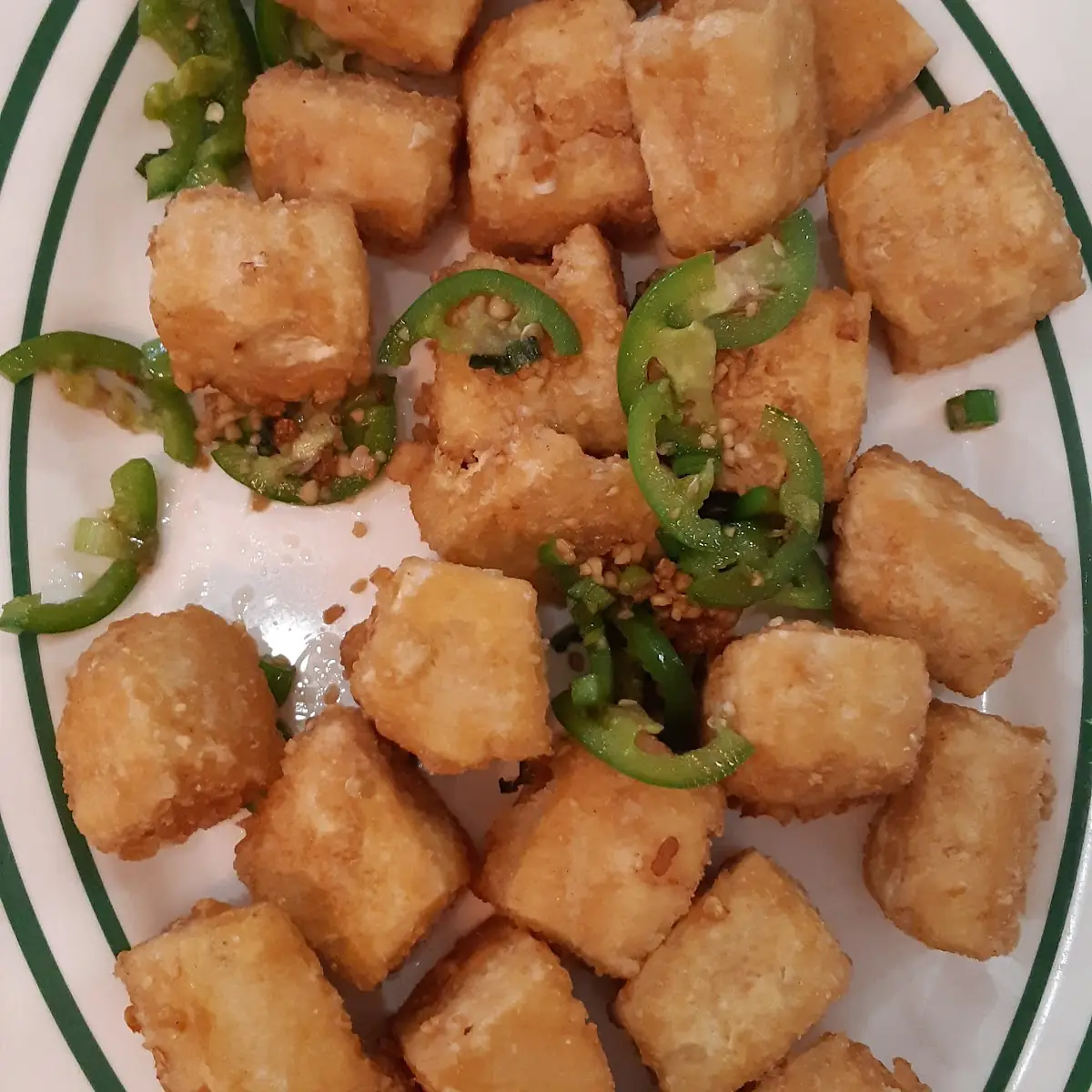 Fried Bean Curd w Salt & Pepper
