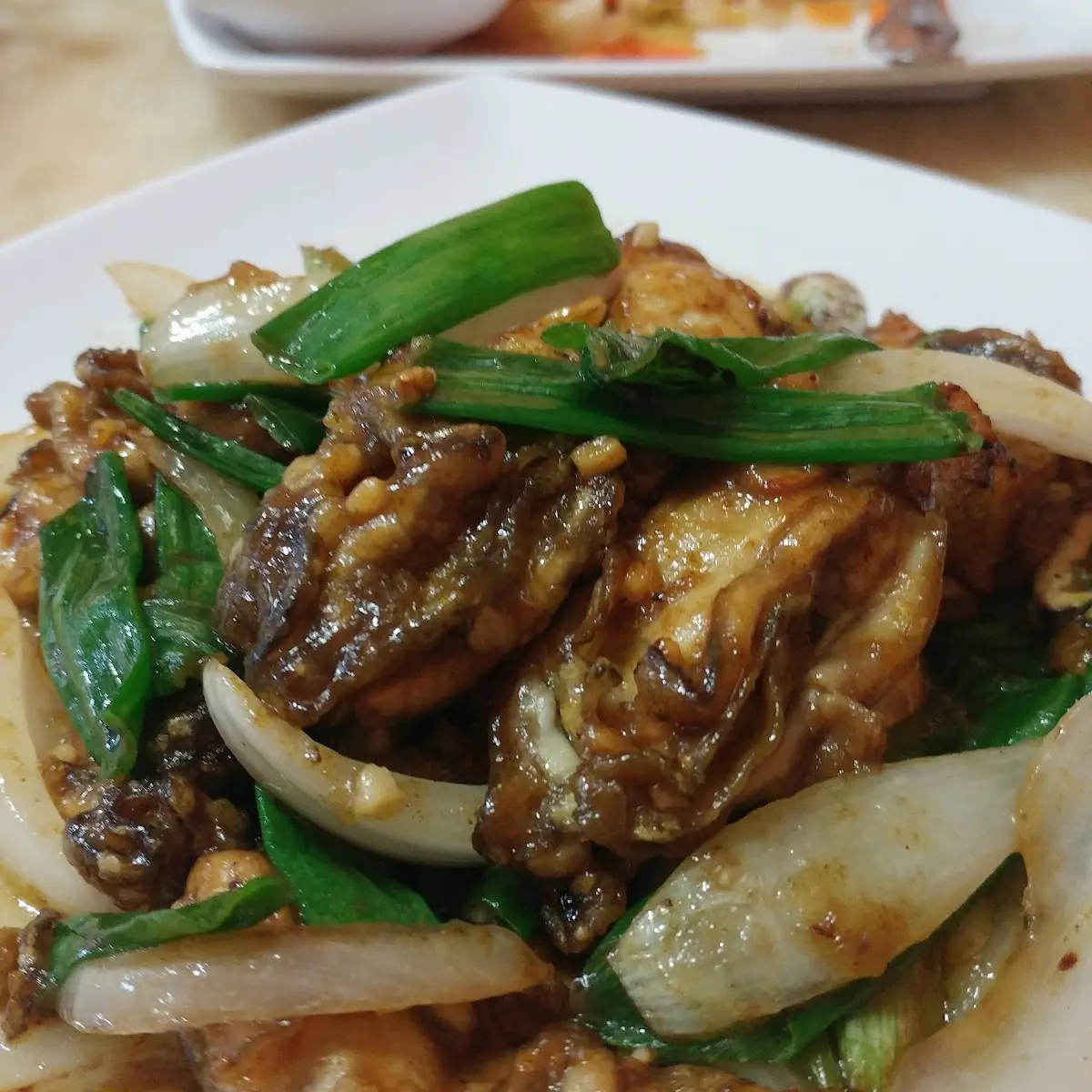 Sate with Beef Chow Fun