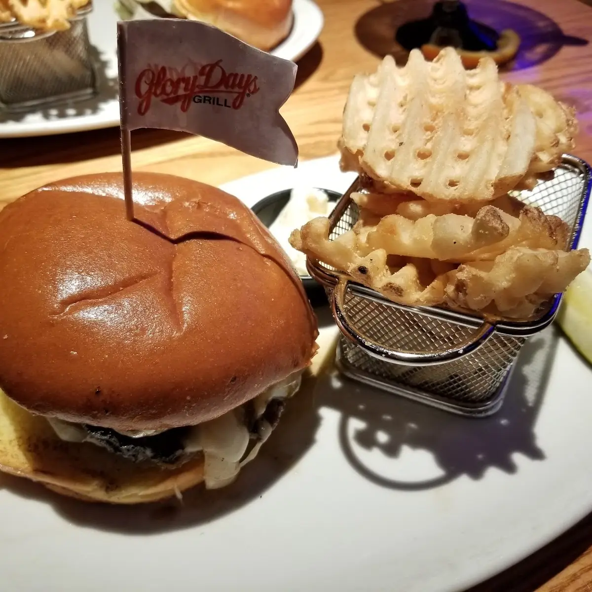 Mushroom Swiss Burger