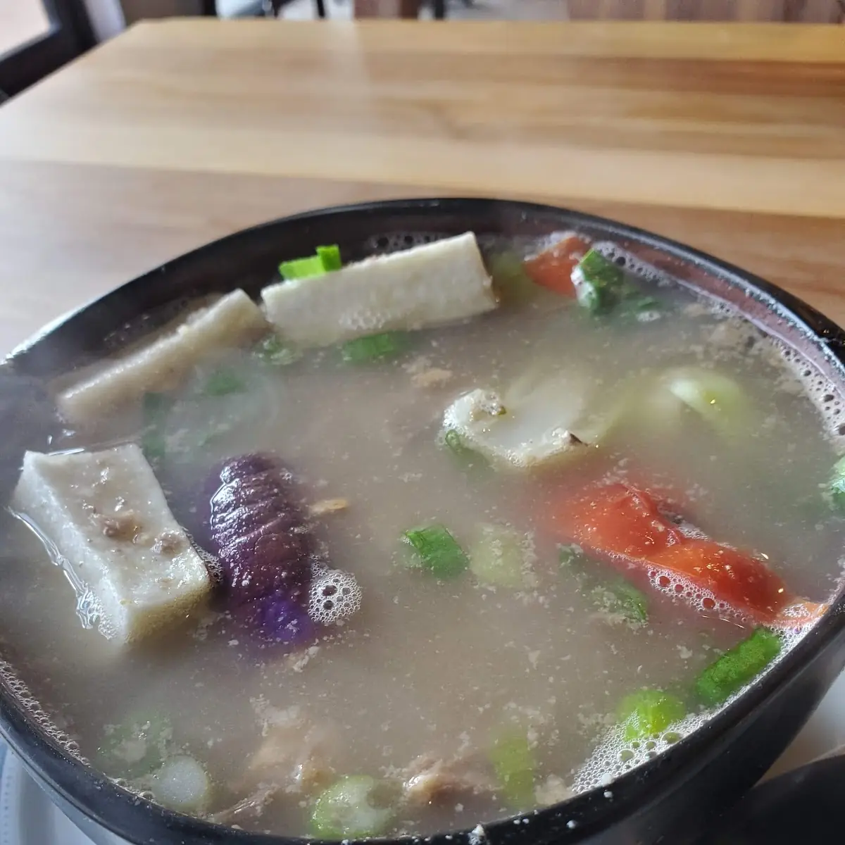 No Taste Pork Sinigang