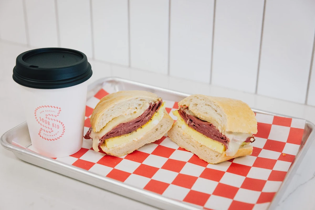 Pastrami Egg and Swiss