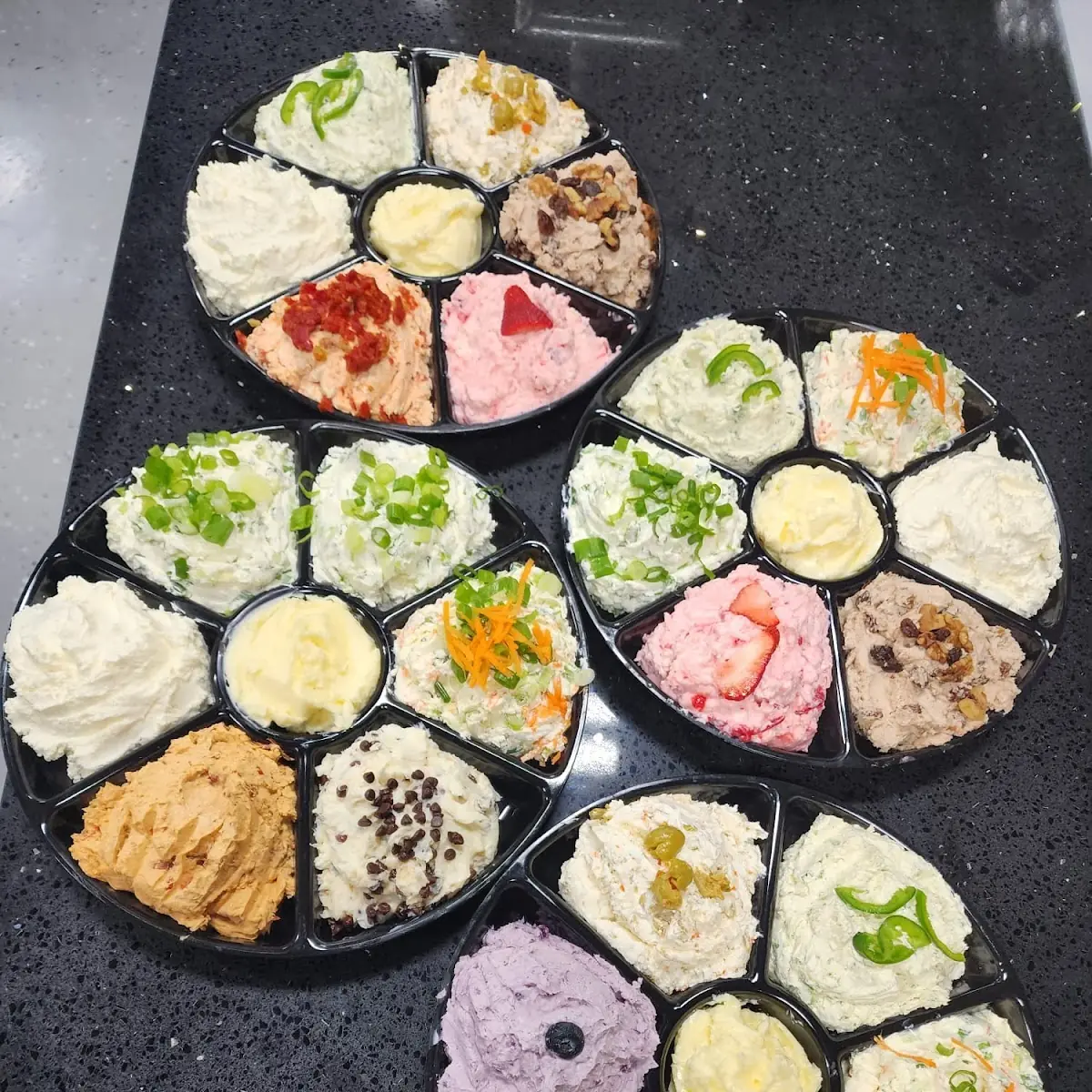 Cream Cheese Variety Catering Platter