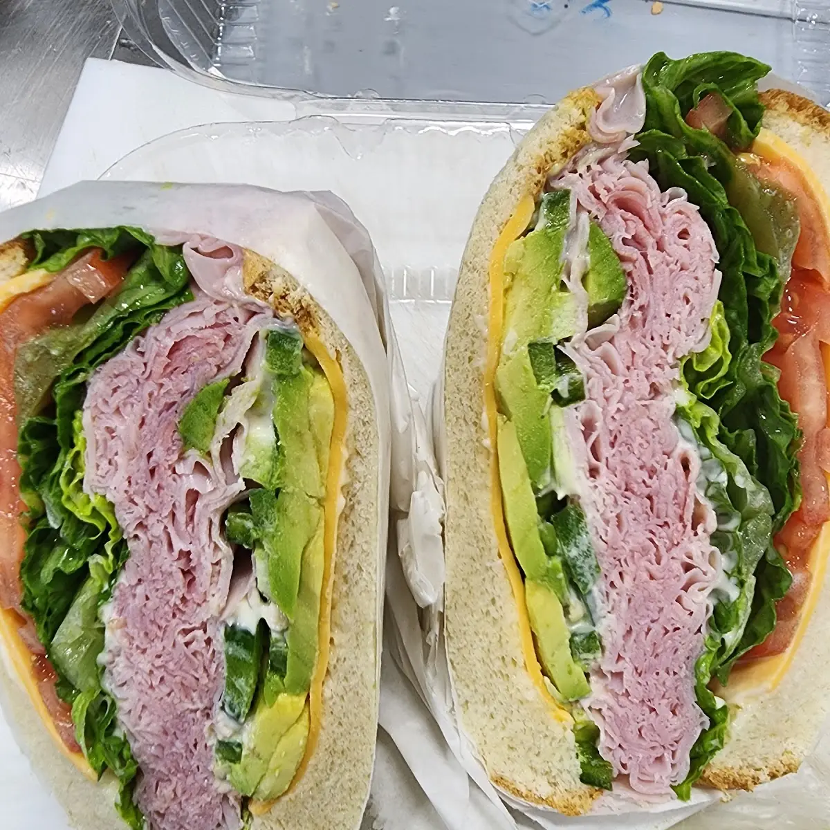 Ham Lettuce Tomato Avocado