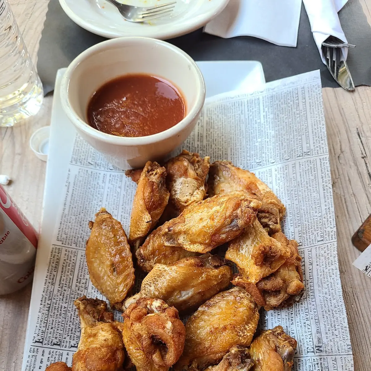 Alitas De Pollo En BBQ De Guayaba