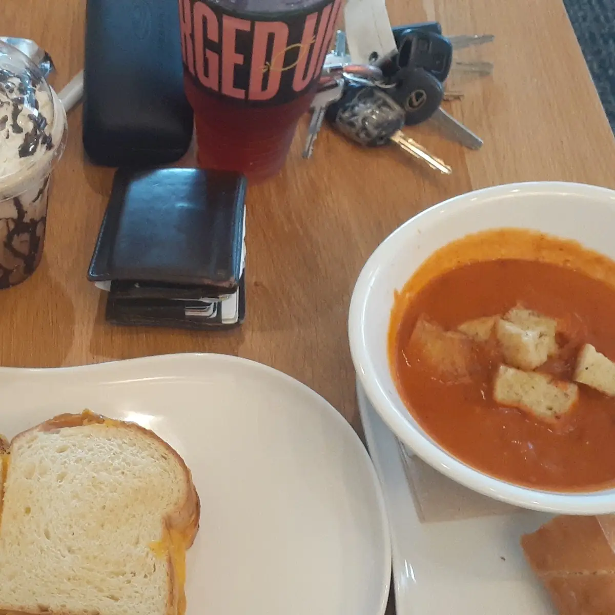 Grilled Cheese & Tomato Bisque