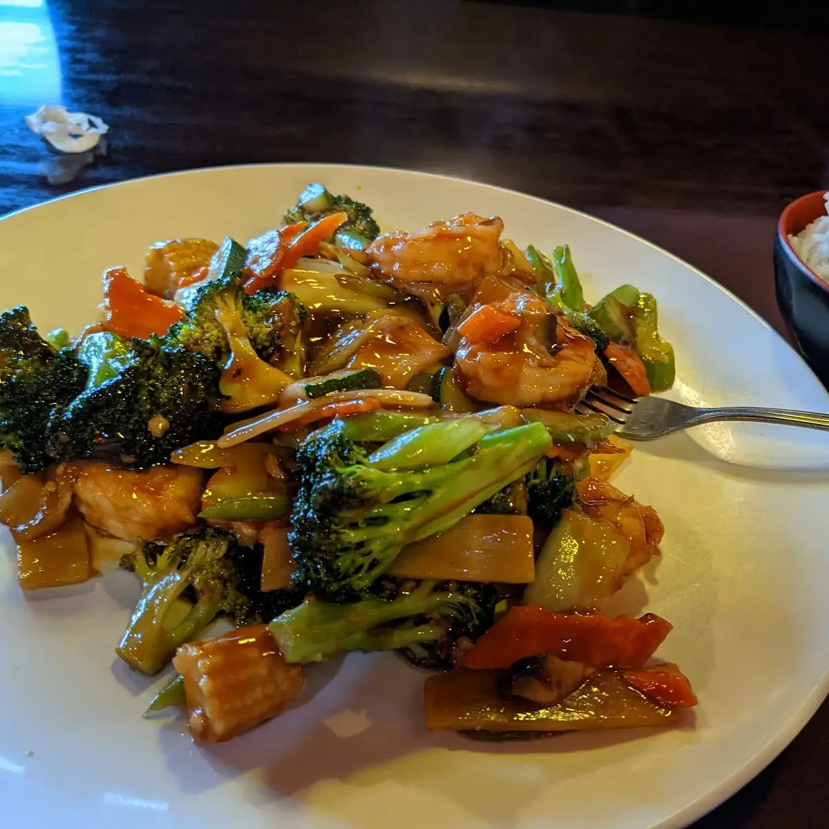 Shrimp with Mixed Vegetables