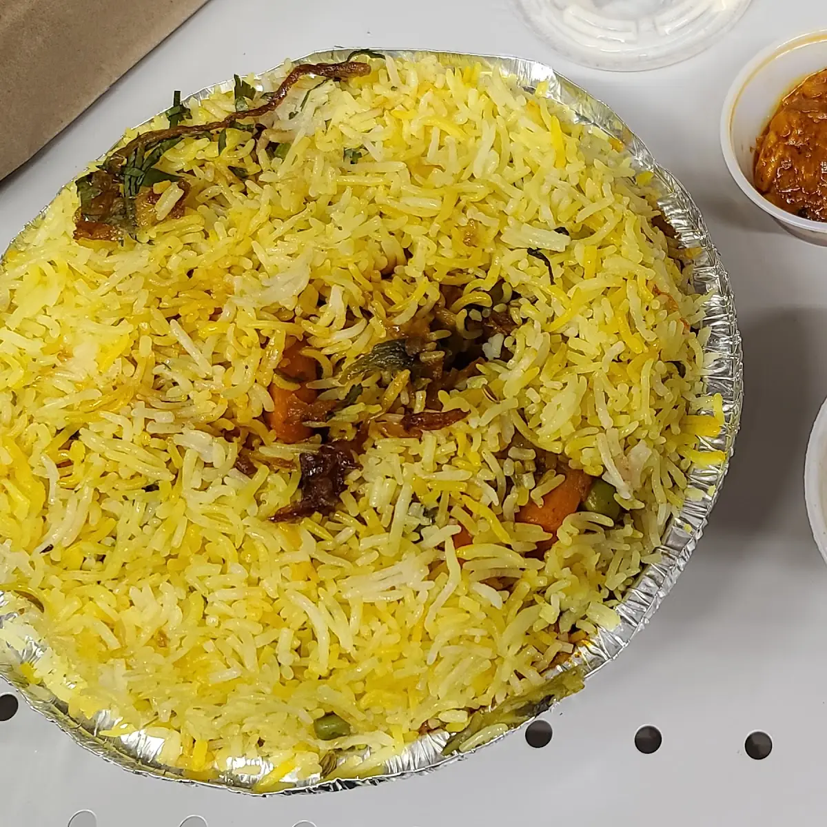 1. Veg Biriyani