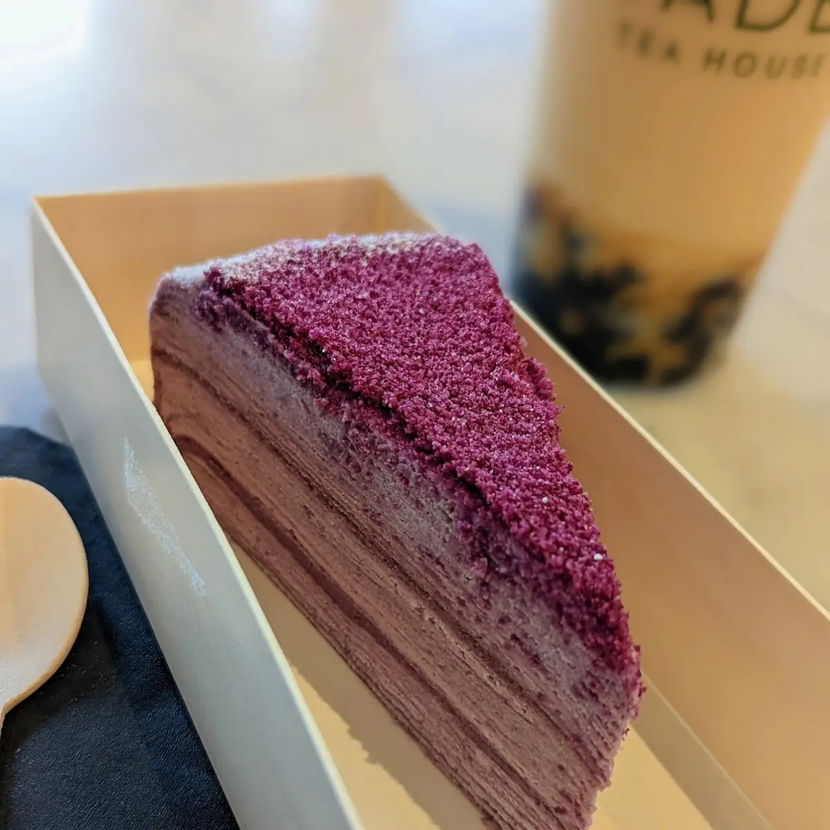 Ube Crepe Cake
