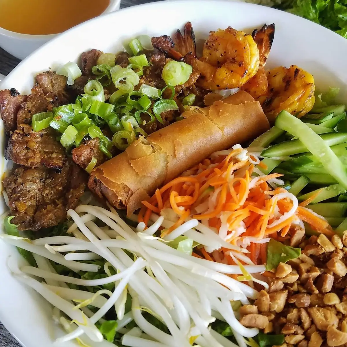 Grilled Pork Vietnamese Spring Roll