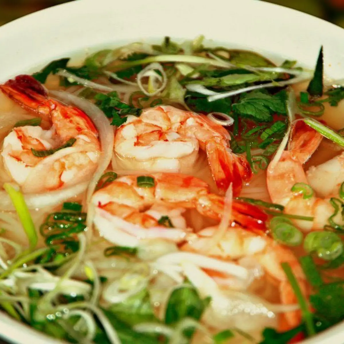 Phở Tôm Shrimp Noodle Soup