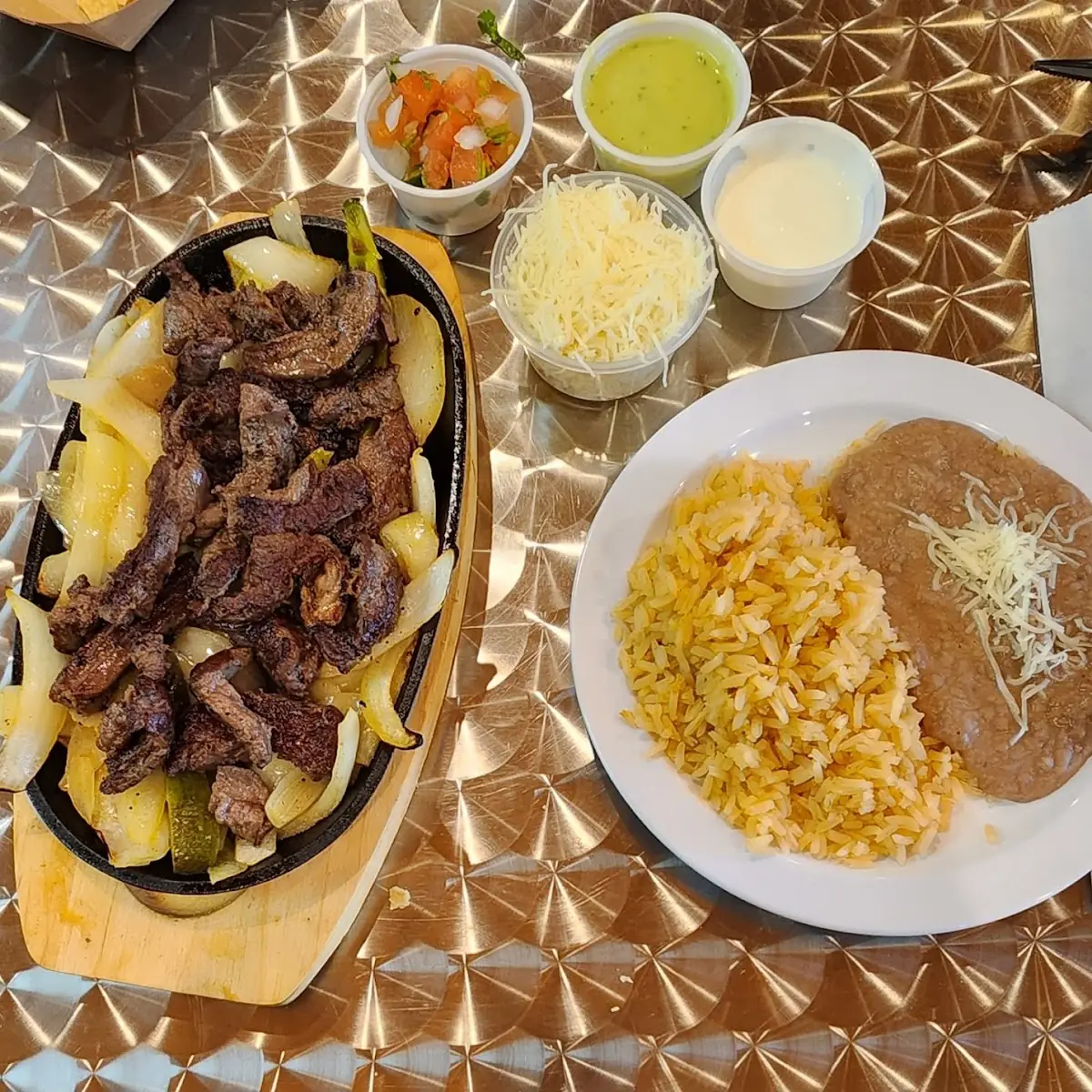 Steak Fajitas
