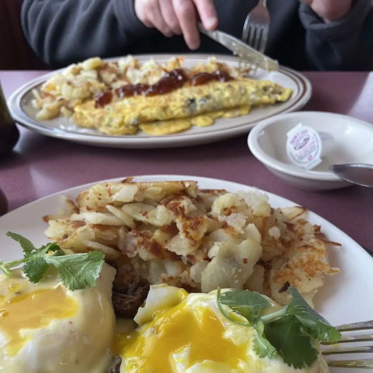 Crab Benedict