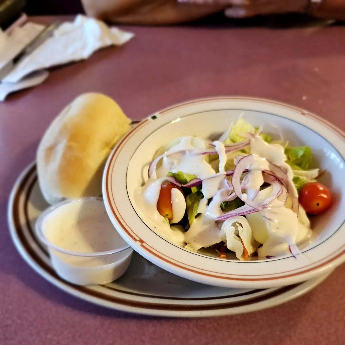 House Salad with Bread
