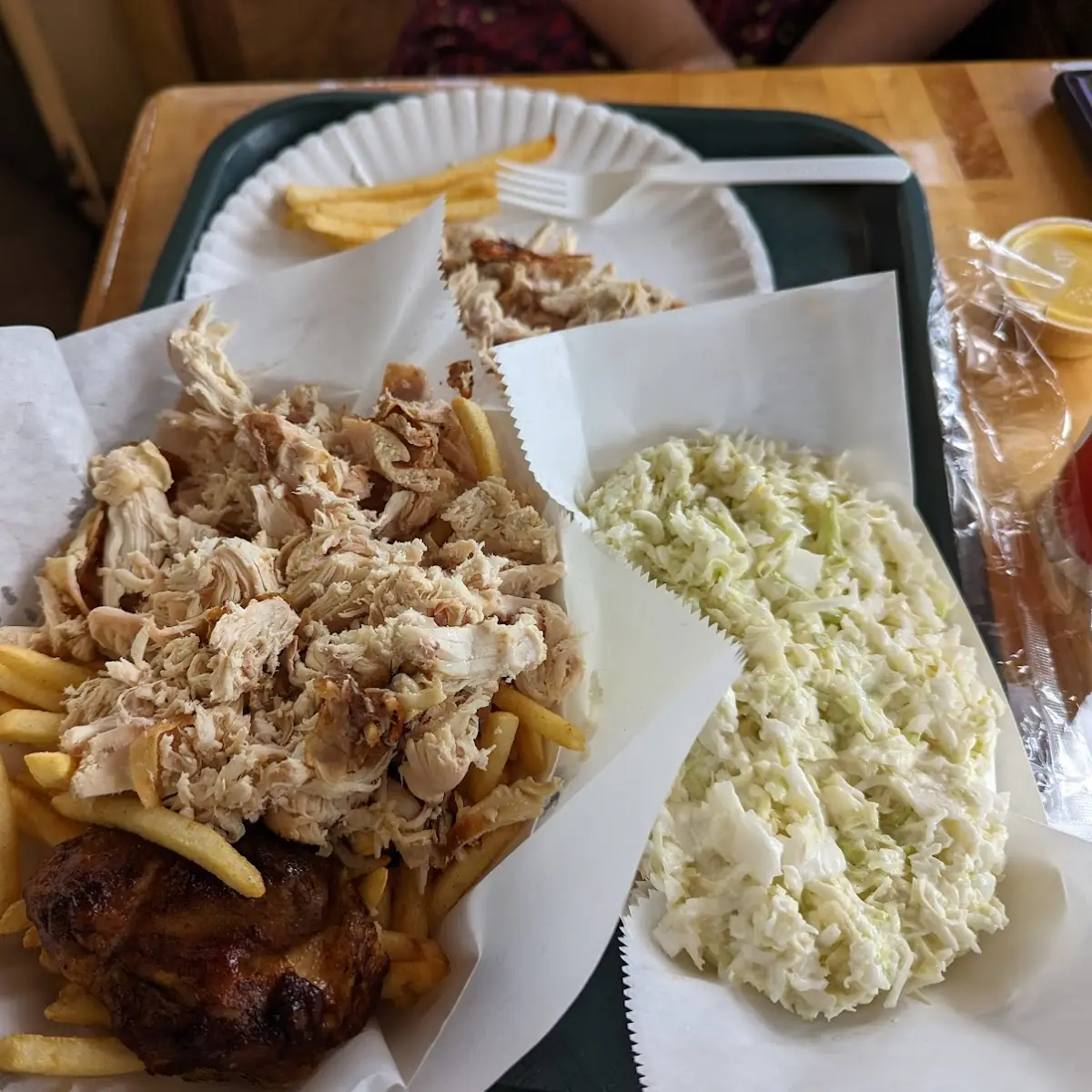 Shredded Chicken with Cajun Fries