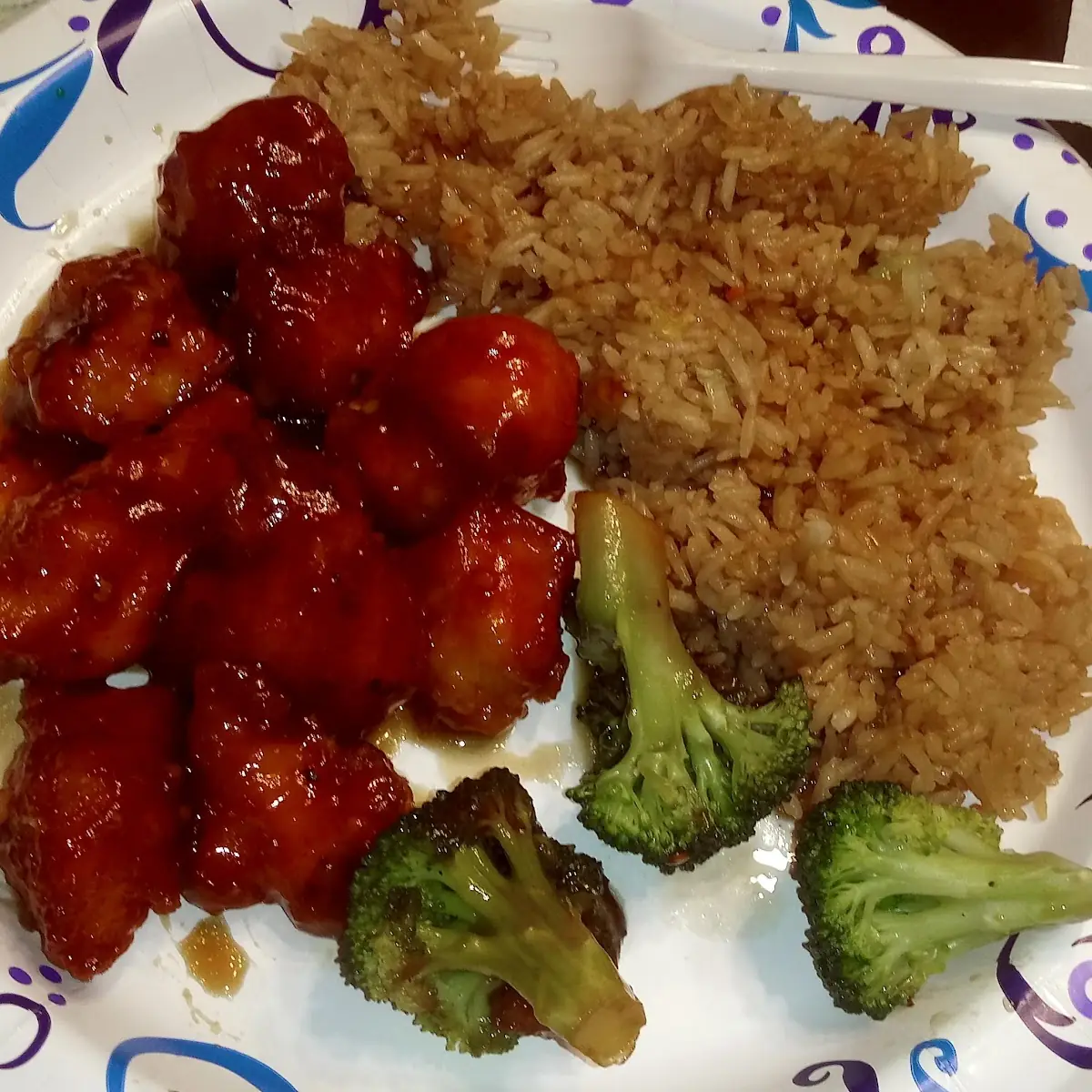General TSO's Chicken Fried Rice