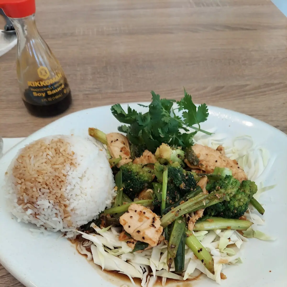 Broccoli Stir Fry with Rice