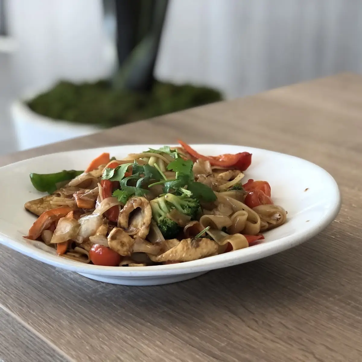 Pad Kee Mao with Chicken
