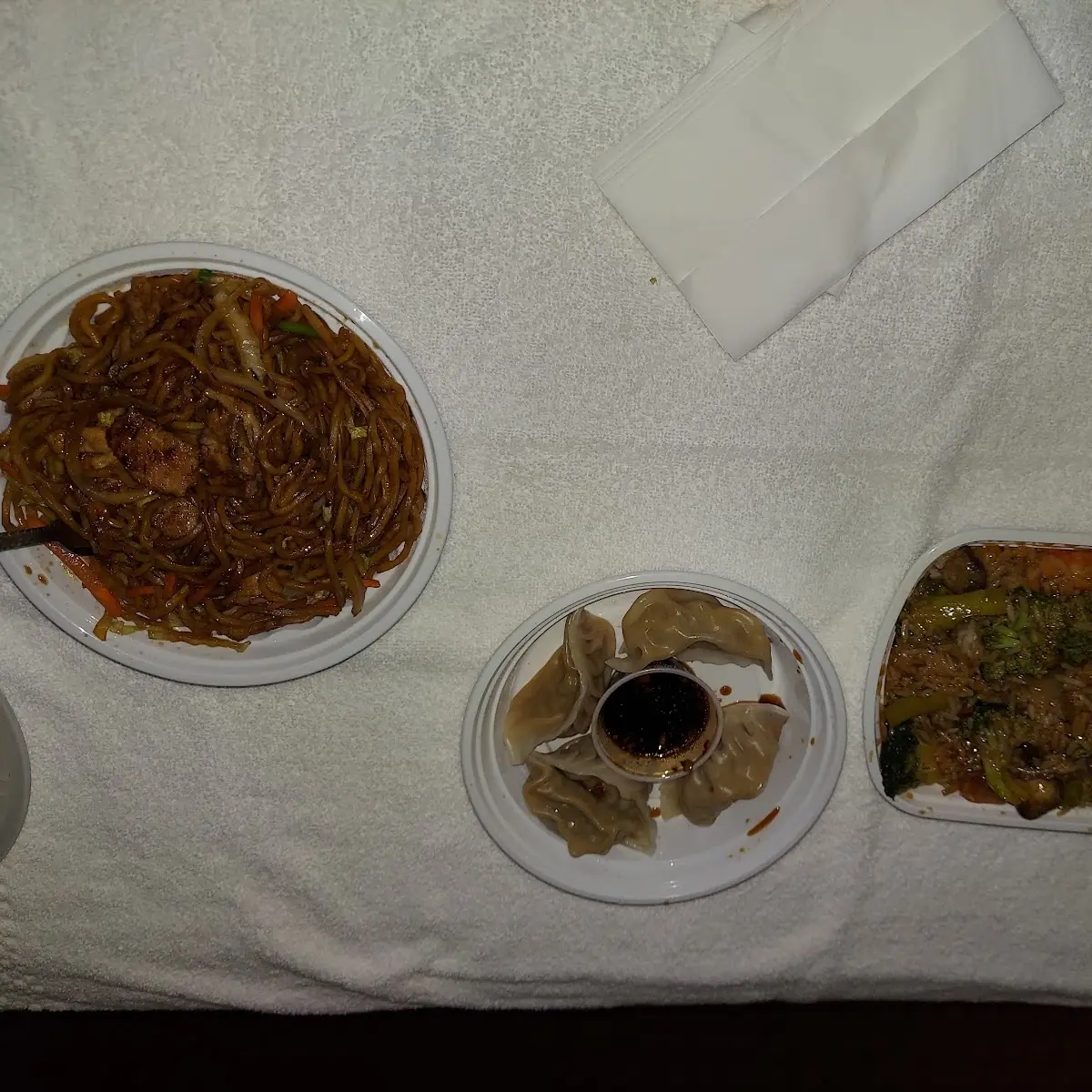 Chicken Lo Mein Steamed Dumplings
