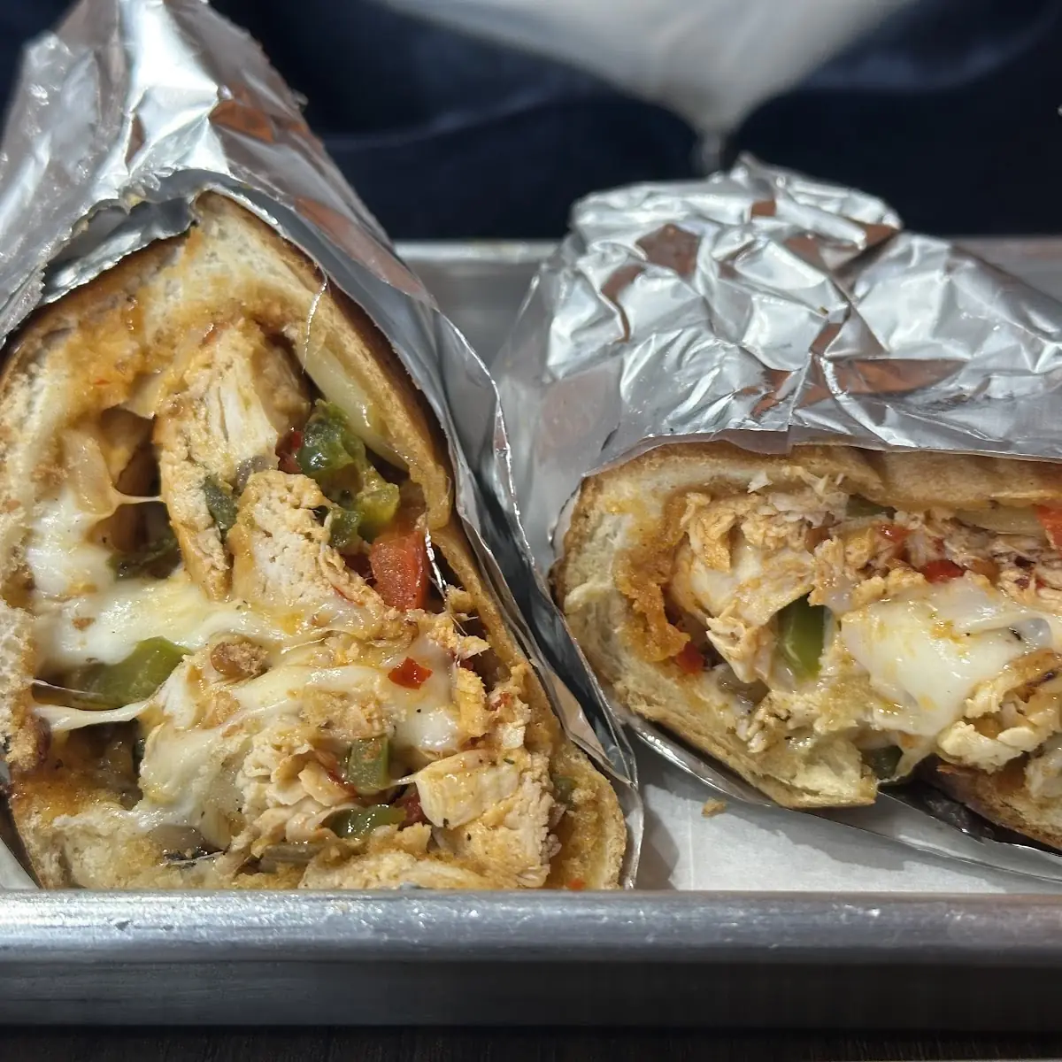 Chicken Cheesesteak Wrap